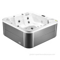 Freestanding acrylic outdoor swimming pool hot tub